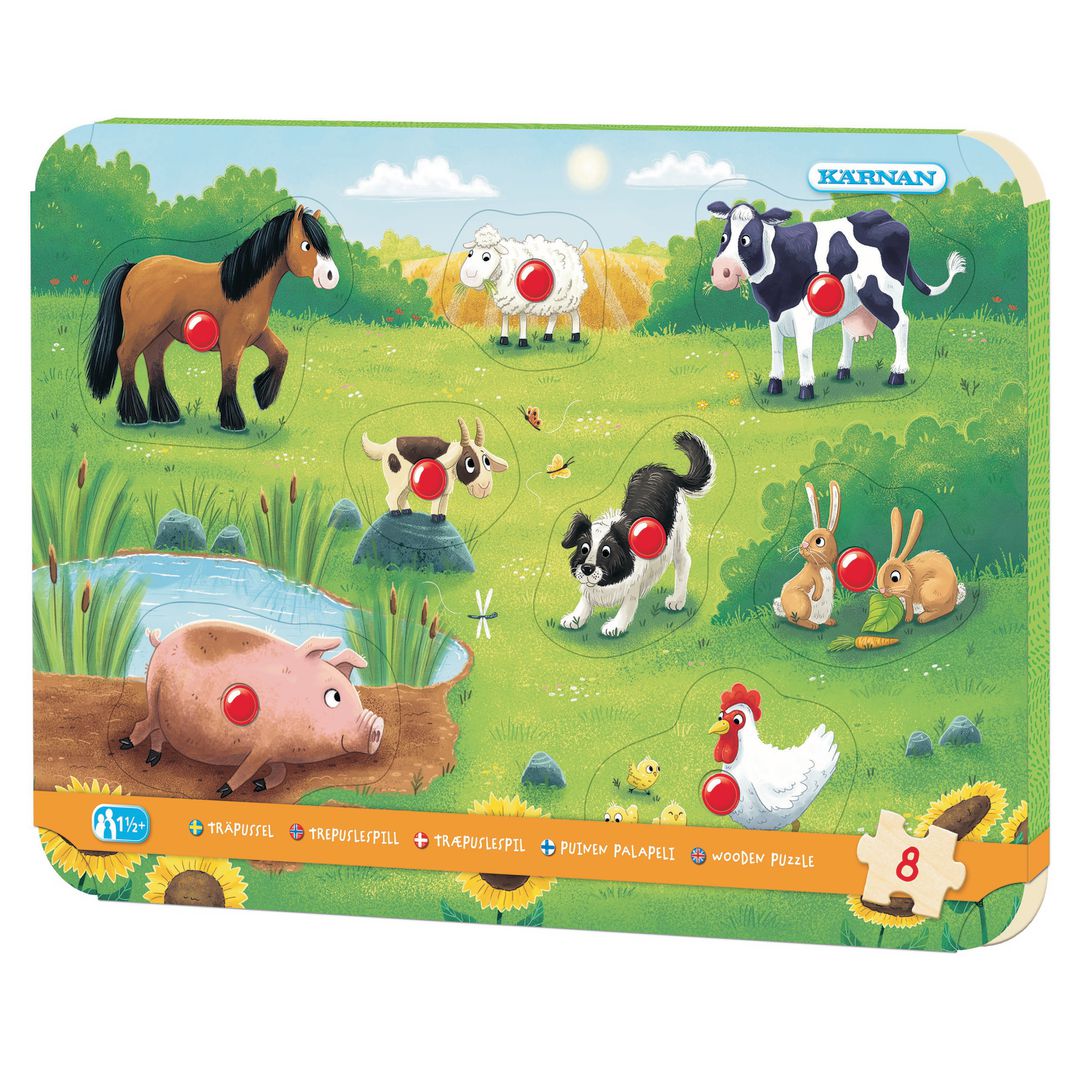 Knoppussel bondgården 30x21cm