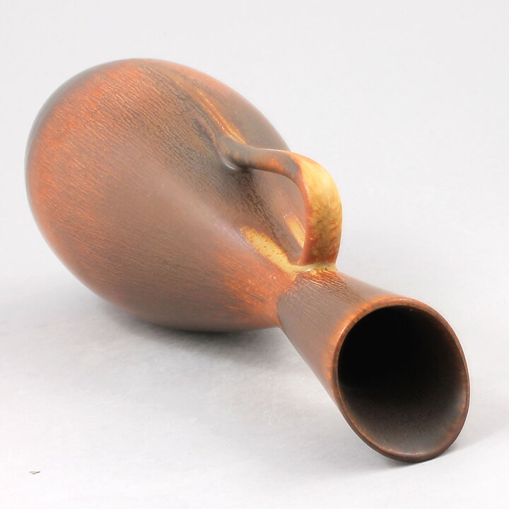 カールハリー・スタルハーネ　SYEシリーズ 上品な茶色の花瓶 Vase 1950年代 (32cm)