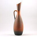 Carl-Harry Stålhane (SYE 1950s) Brown Vase with Swelling Base 32 cm