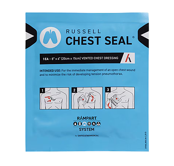PROMETHEUS MEDICAL RUSSEL CHEST SEAL 20 X 15 CM