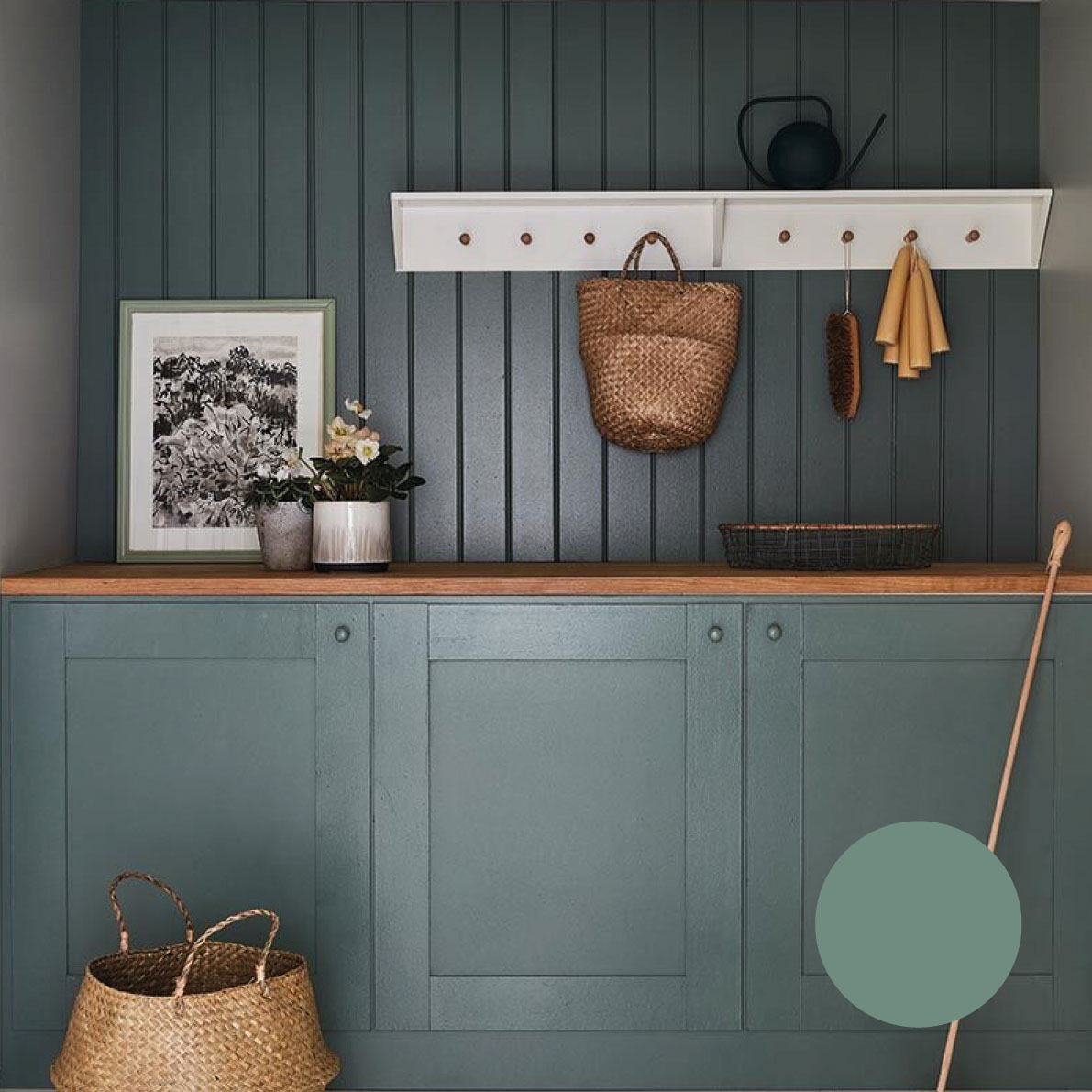 GREEN SMOKE No 47 FARROW & BALL, fler varianter - 2