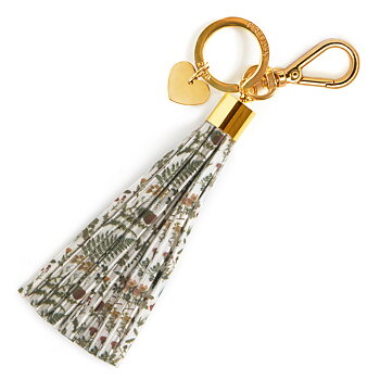 Botanical Print Tassel Reflector