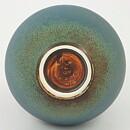 グナー・ニールンド NSQシリーズ 上部が伸びた青色の花瓶 Vase  (22cm)  1950年代
