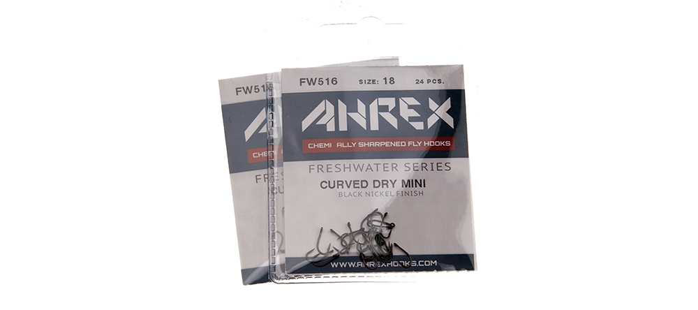 Ahrex FW516 - Curved Dry Mini Barbed - 2