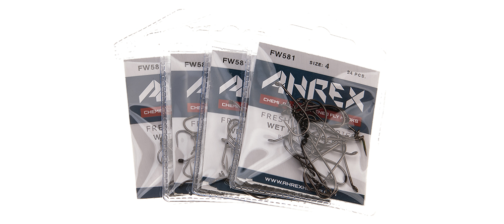 Ahrex FW581 - Wet Fly Hook Barbless - 2