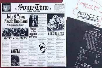 JOHN LENNON - Some time in New York city UK-orig 2LP 1972