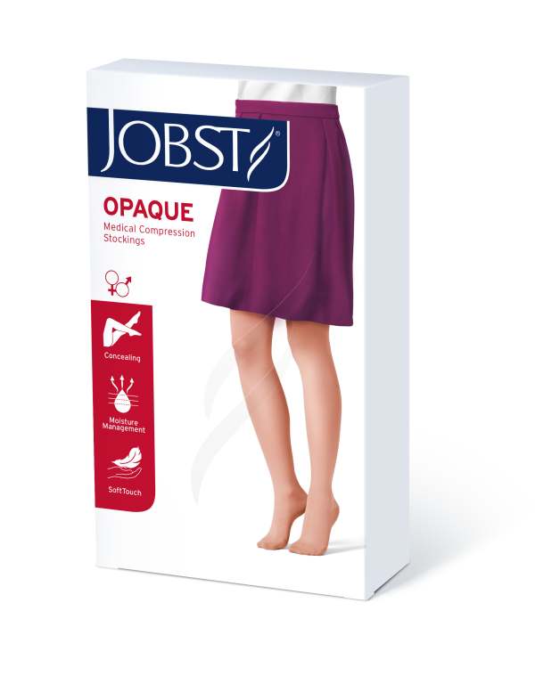 JOBST Opaque kompressionsstrømper klasse 1 – åben tå, SoftFit - 5