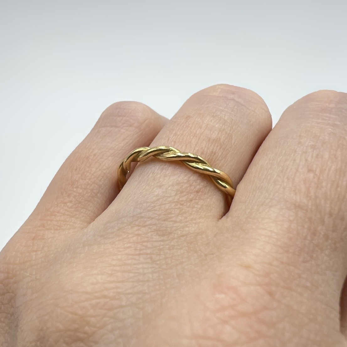 Ring Ask handgjord guld 18 karat  - 3