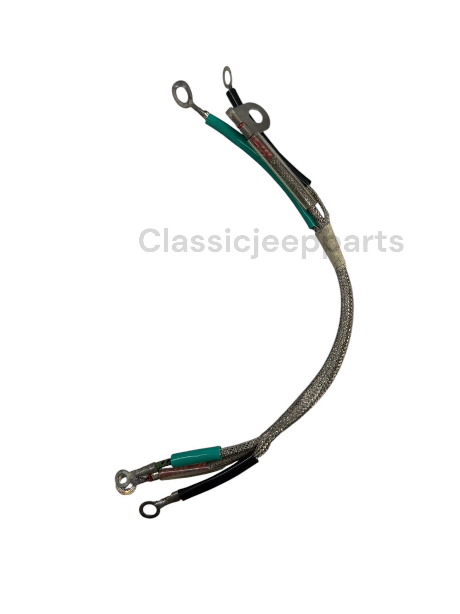 Wiring harness generator to voltage regulator late braided