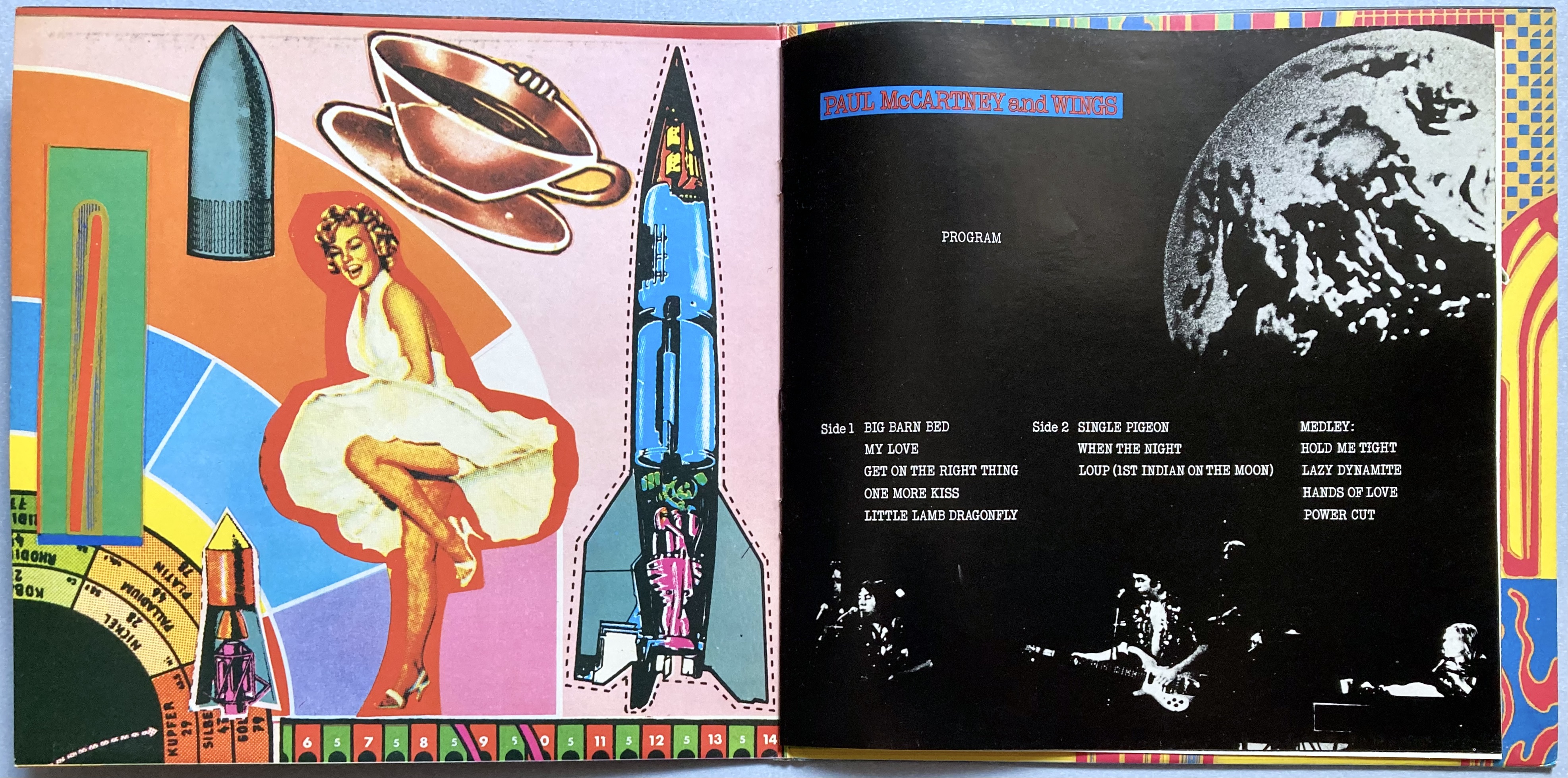 WINGS - Red rose speedway UK-orig LP 1973 - 3