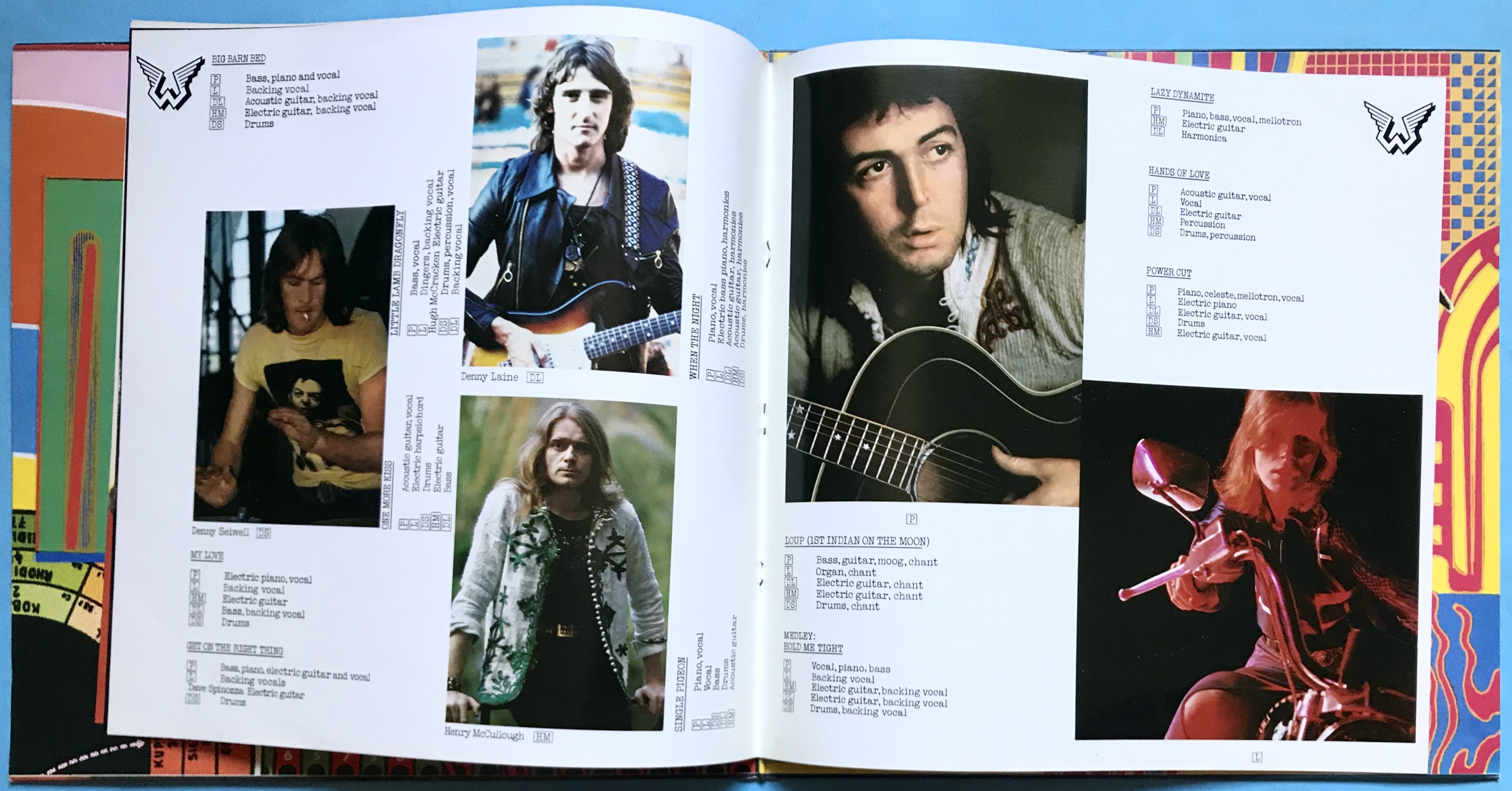 WINGS - Red rose speedway UK-orig LP 1973 - 4
