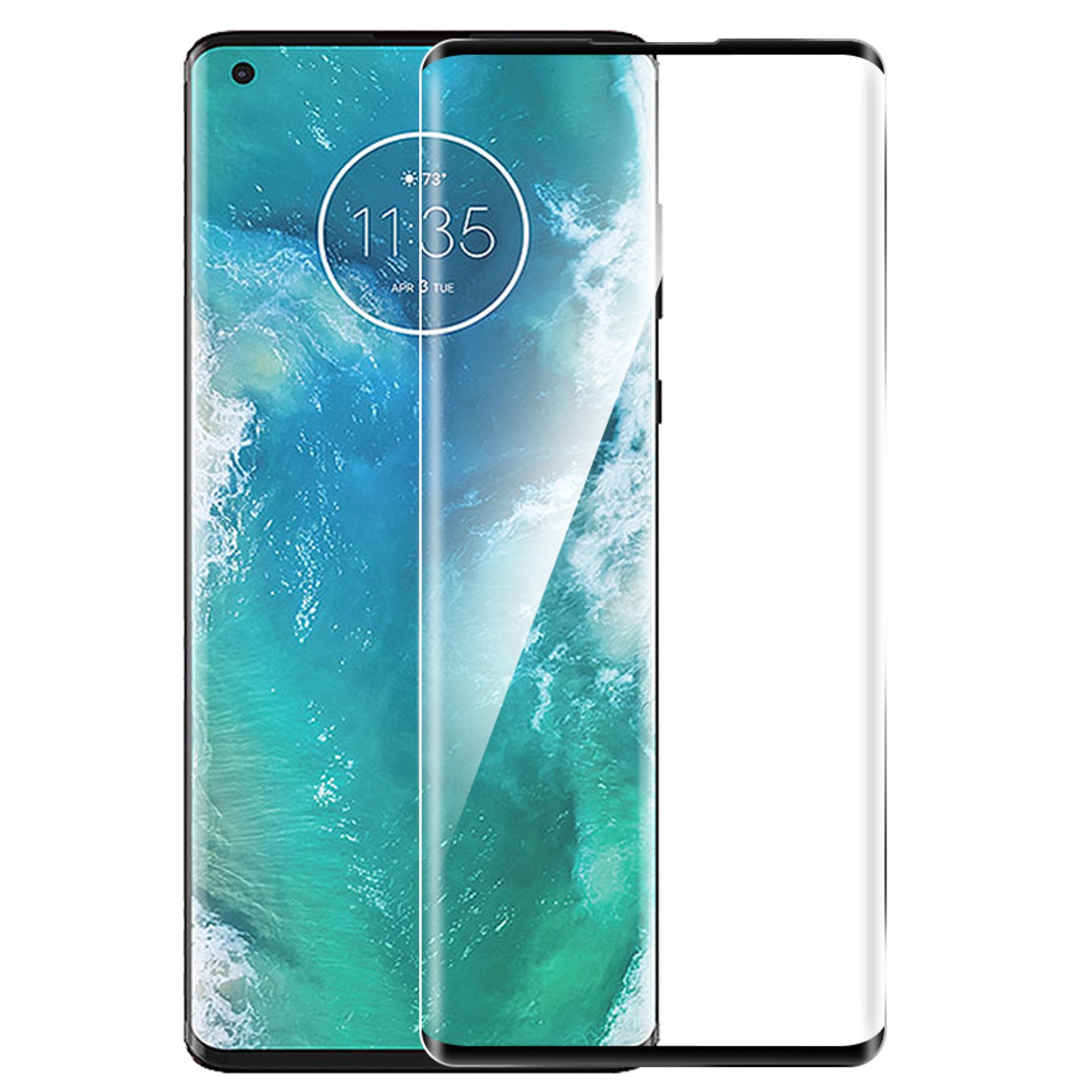 Samsung Galaxy S10 - Heltäckande Härdat Skyddsglas - 2