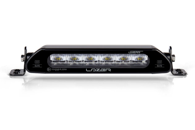 Lazer Linear 6 Elite LED Fjernlys, Perfekt til innfelling, Godkjent fjernlys, 4050 lumen.