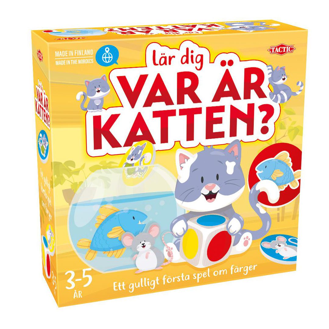Spel Var är katten från 3år