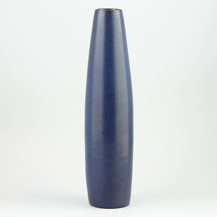 Ingrid Atterberg (Parma 1953) Blue Slender Vase 28 cm