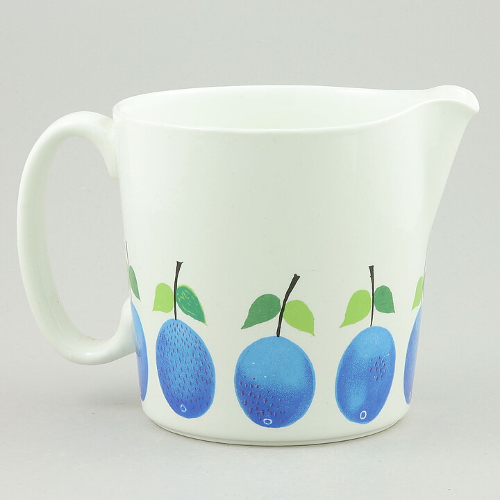 Stig Lindberg (Prunus 1962) Pitcher with Plum Decor 19/12 cm