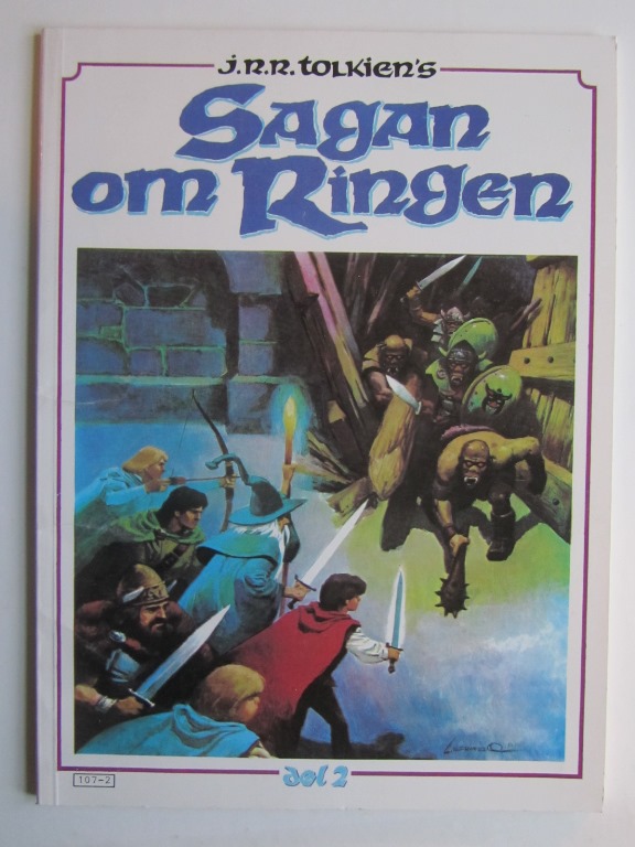 Sagan om ringen 02 2:a uppl. Vg+