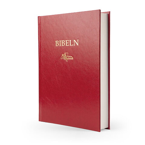Svenska Folkbibeln 2015, Slimline, röd hårdpärm