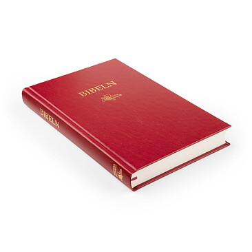 Svenska Folkbibeln 2015, Slimline, röd hårdpärm