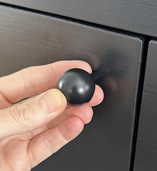 Knopp Ball 27 - Sot Svart