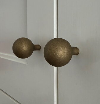Knopp Ball 27 - Antik Brons