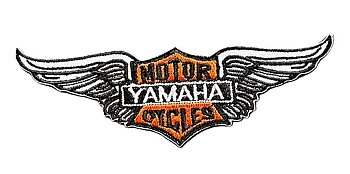 Yamaha Eagle Brodyrmärke. (12x4 cm )