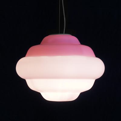 Cloud Red Ceiling Lamp