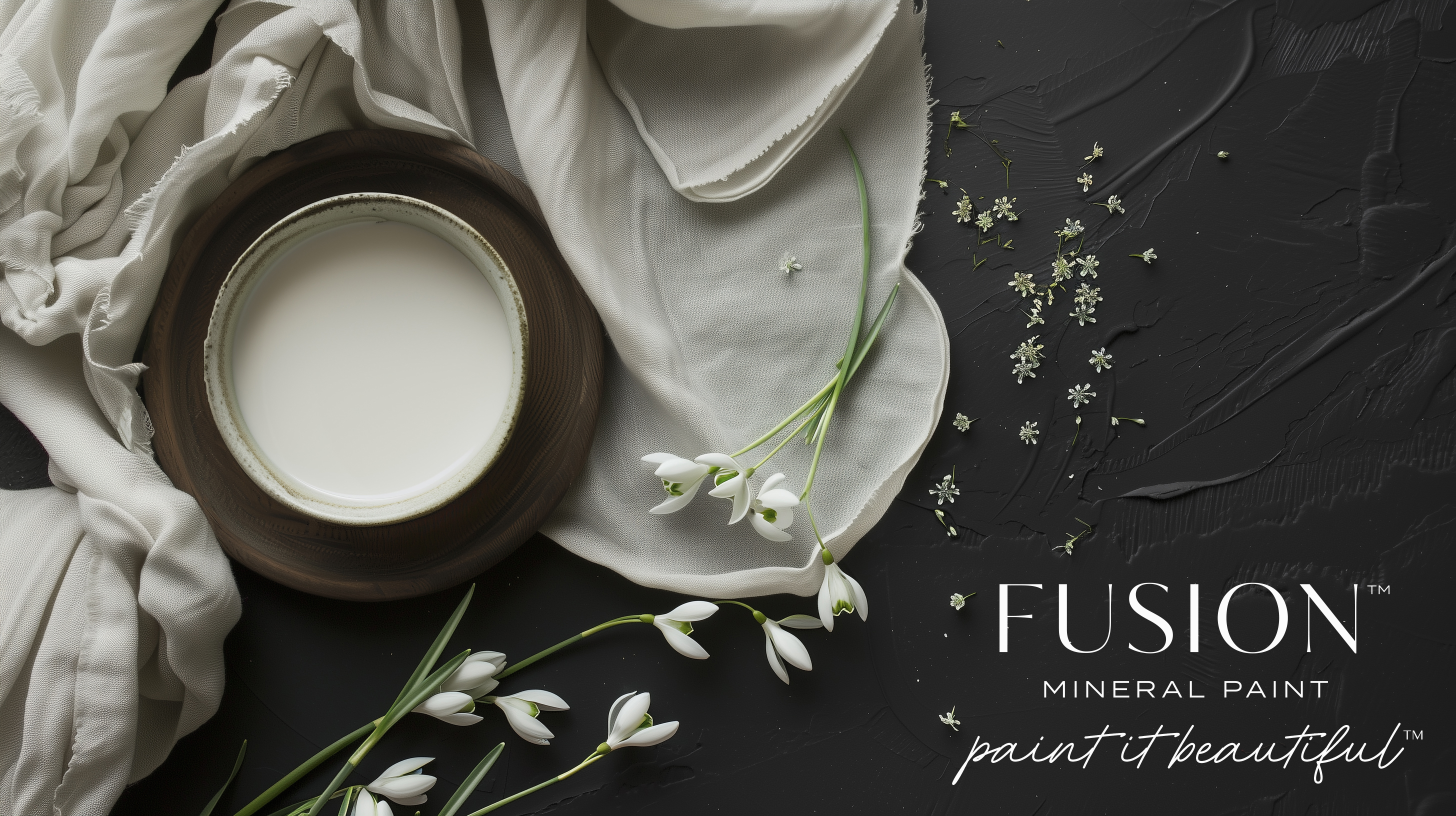 Fusion Mineral Paint Snowdrop - 3