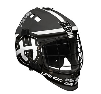 Unihoc Goalie Mask Shield JR black / white