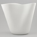 Stig Lindberg (Veckla 1992) Free-Formed White Vase 25/21 cm
