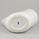Stig Lindberg (Veckla 1992) Free-Formed White Vase 25/21 cm
