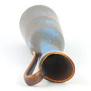 グナー・ニールンド AUEシリーズ ターコイズと茶色の持ち手付き花瓶  Vase  (26 cm)  1950年代