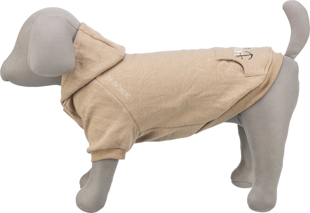 Trixie Be Nordic Hoodie Flensburg Sand  X-Small 27cm - 11