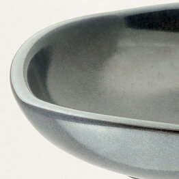 Berndt Friberg (Selecta 1960s) Gray Quadratic Bowl 18 cm