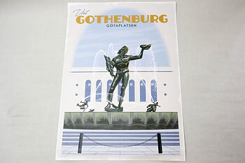 Götaplatsen Poster 50x70 cm