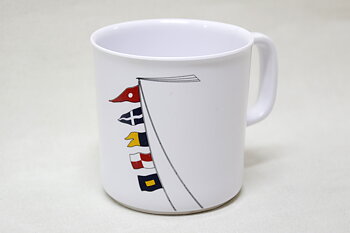 Kaffemugg med Signalflaggor