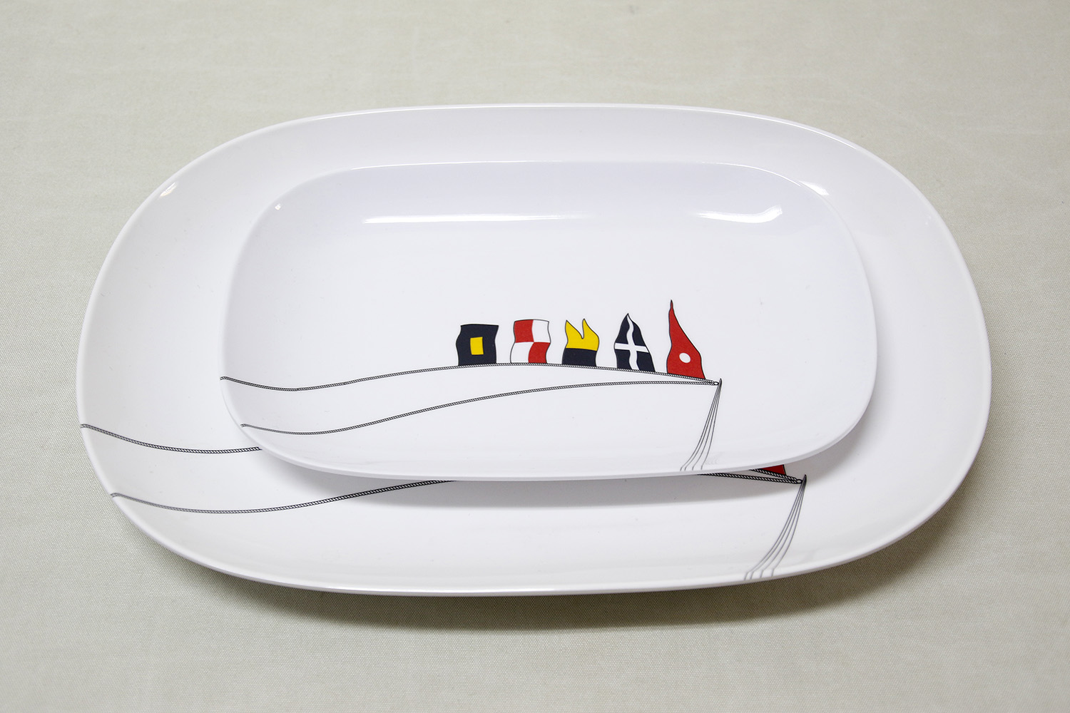 Platter Signal flags set