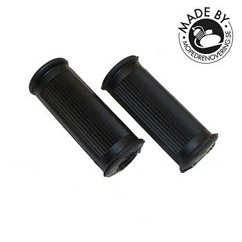 Footstep rubber Rusch. Hole 14 mm. Sold in pairs. Made by Mopedrenovering.