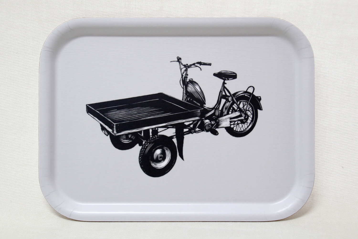 Platter Cargo Moped 27x20 cm