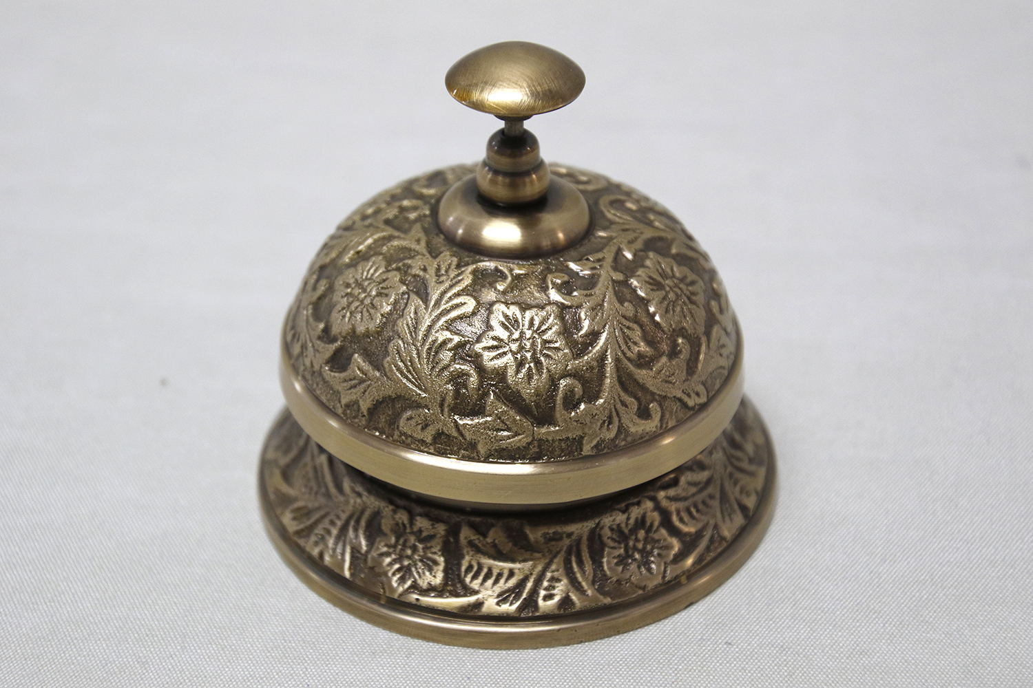 Desk Bell Bronze 10x10 cm