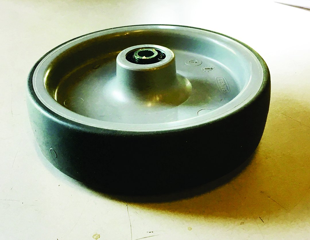 Hjul 125mm fast obromsat t hjulbalk Tml 240 - 3