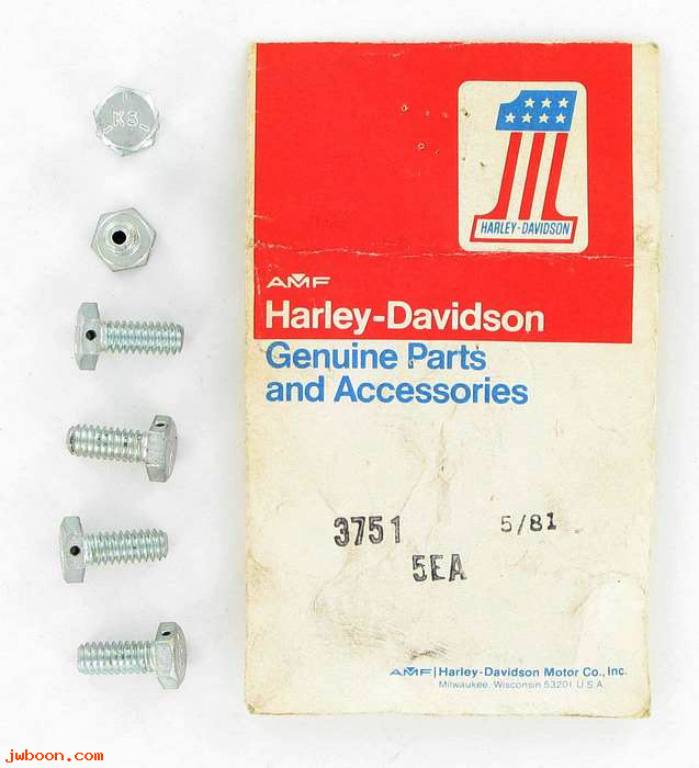 Bolt 1/4-20*5/8, Hex Hd, Drilled - 2