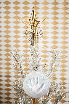 Babyprints Babyprints Glitter Ornament
