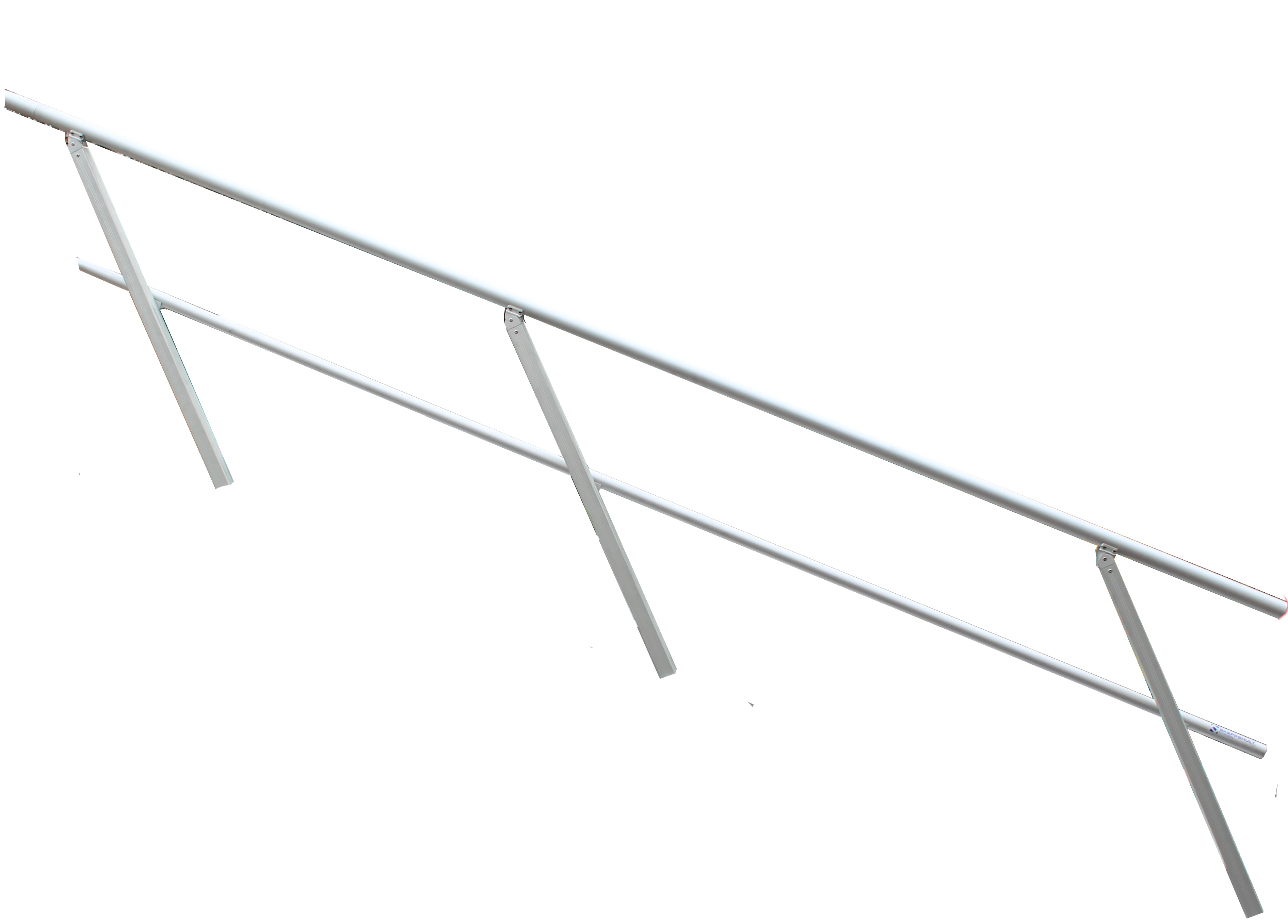 Räcke till  Aluminiumtrappa 900 12-steg