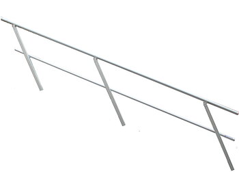 Räcke till  Aluminiumtrappa 900 12-steg
