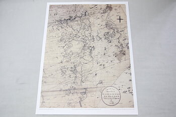 Charts Sjöarkivet 60x80 cm
