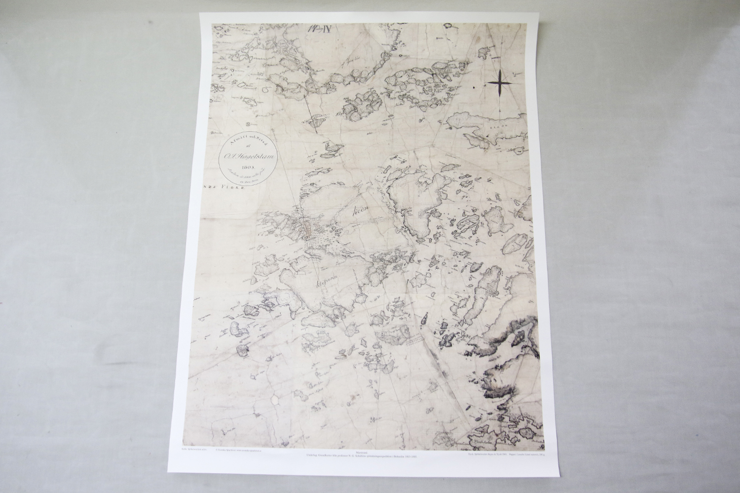 Charts Sjöarkivet 60x80 cm - 3