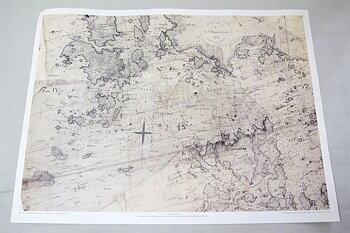 Charts Sjöarkivet 60x80 cm