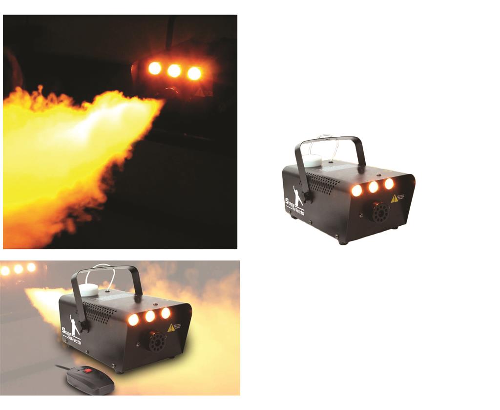 Smoke machine with light (400 W)