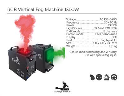 Røykmaskin RGB 1500 W - 3